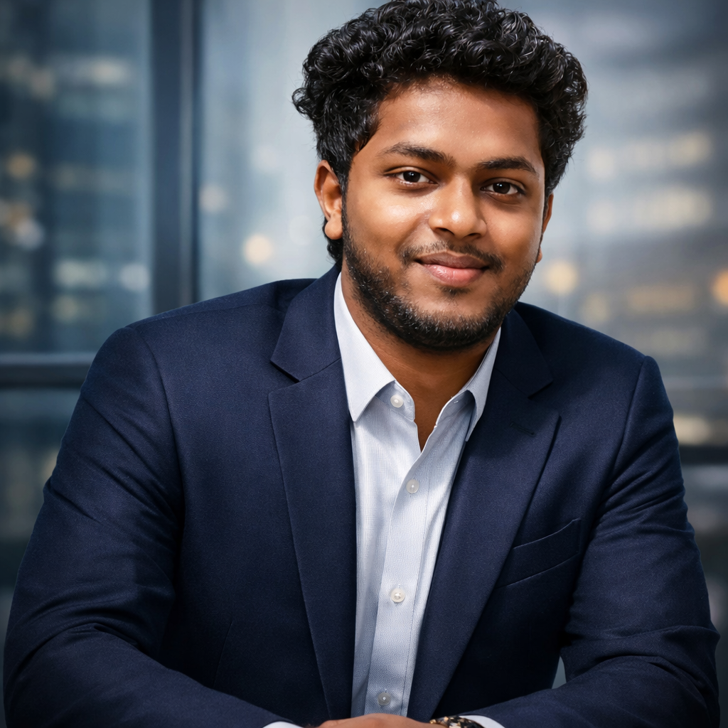 Shyam Reddy profile portrait