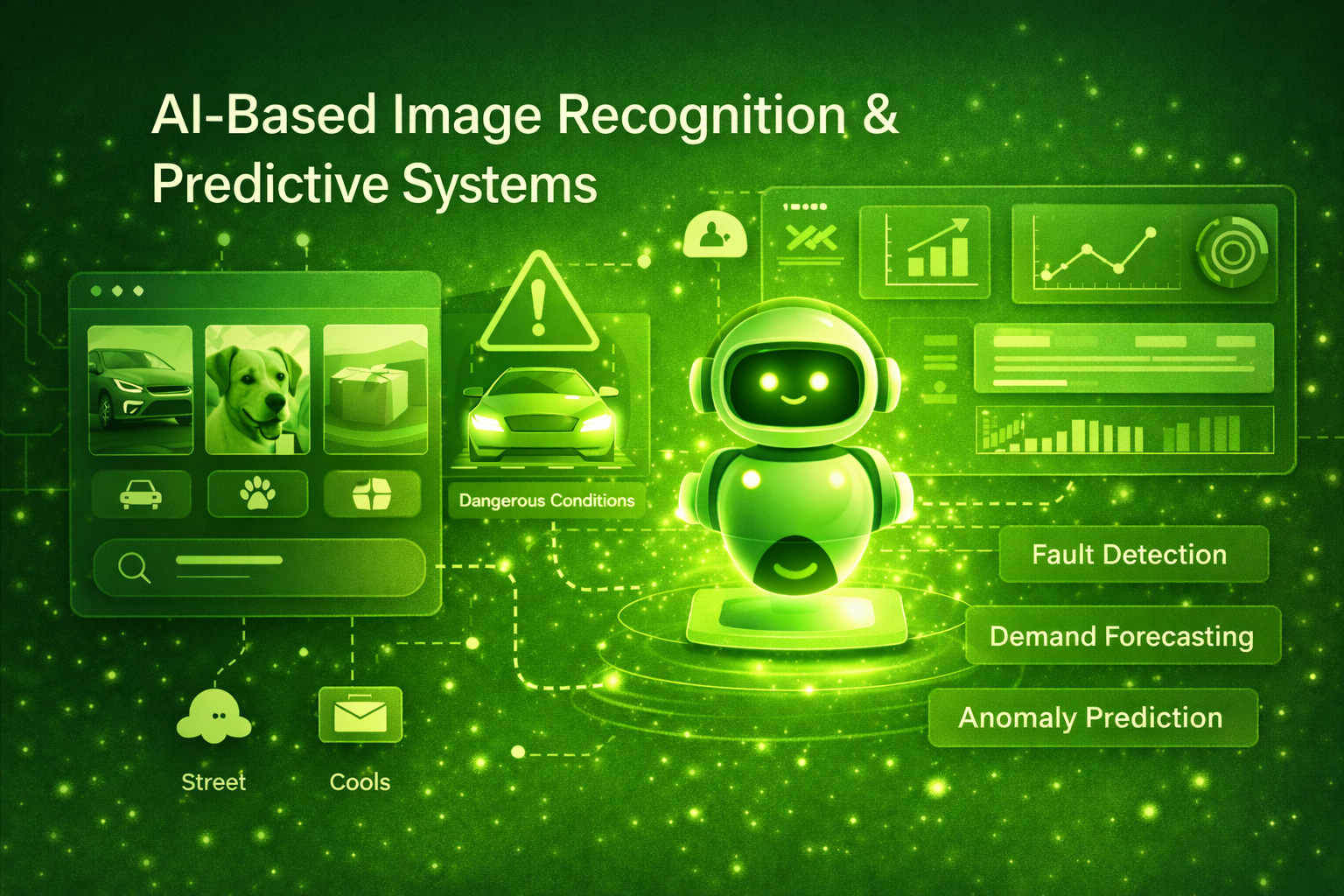 Neural network visualization analyzing medical imagery